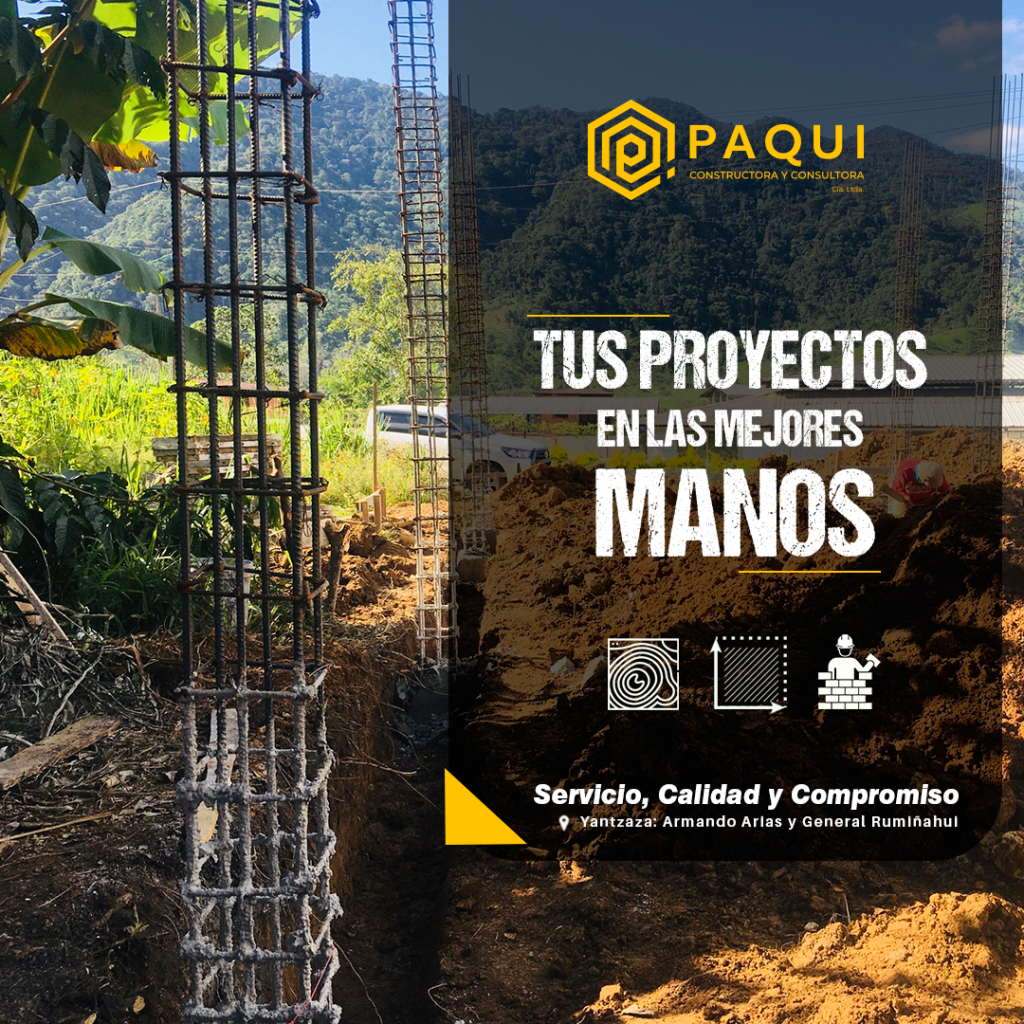 Tus proyectos al maximo nivel con la experiencia que todos necesitan, somos Constructora Paqui